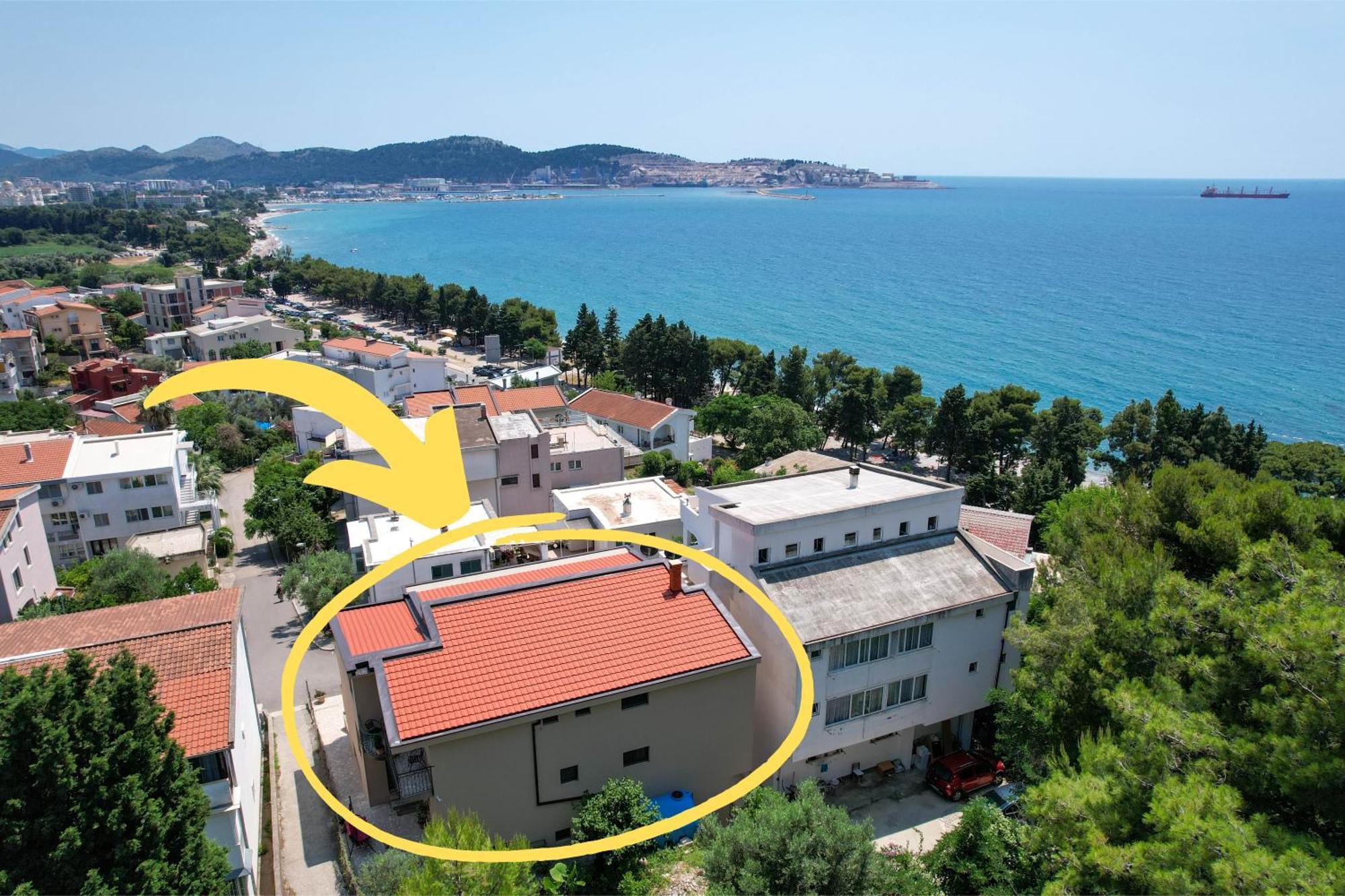 Flora Apartment - Near The Sea Šušanj 外观 照片